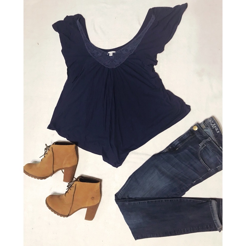 American eagle blouse size medium